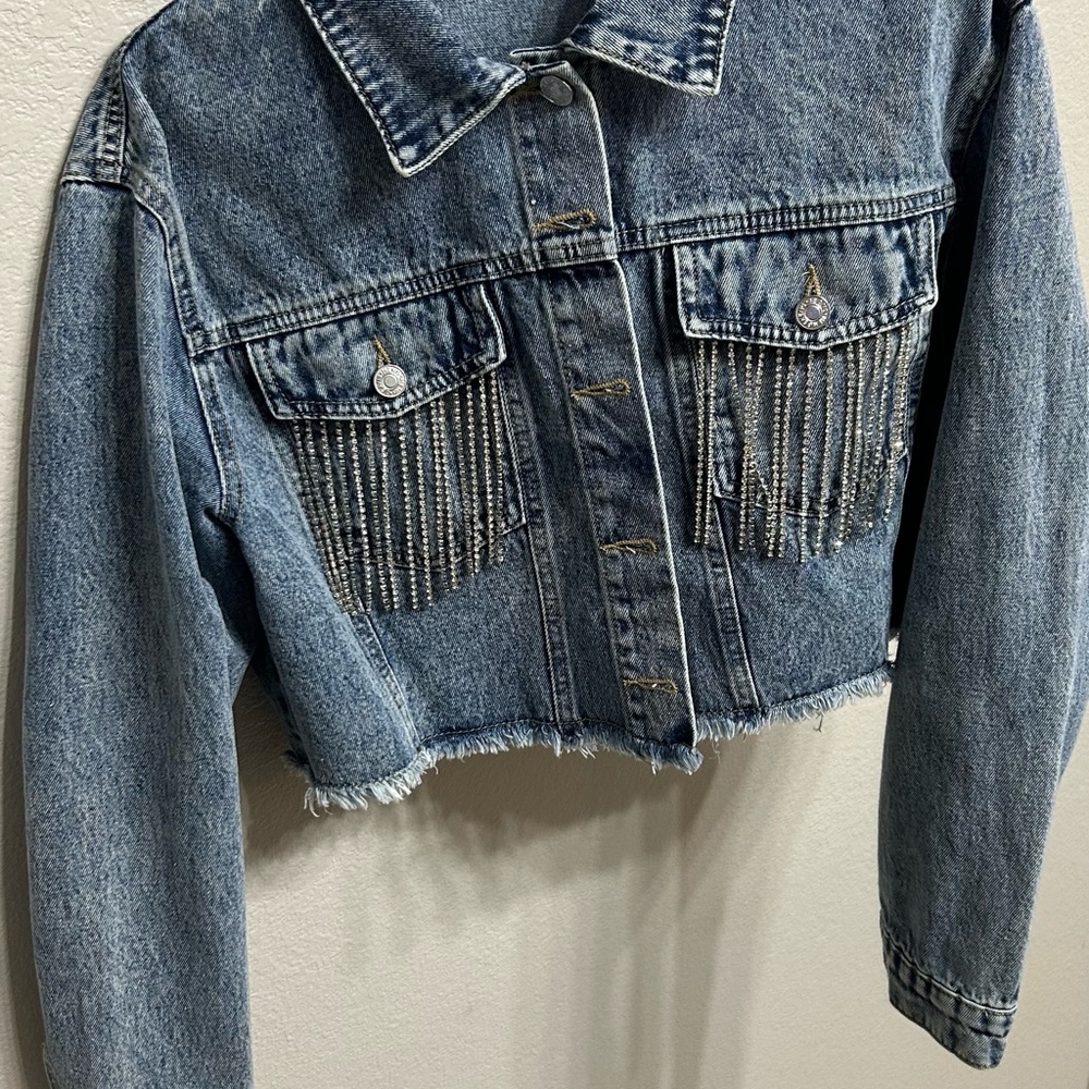 SHEIN Blue Denim Jacket